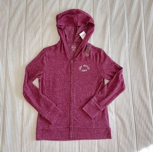 NEW Justice Active Girls Zip-up Hoodie Size 6/7